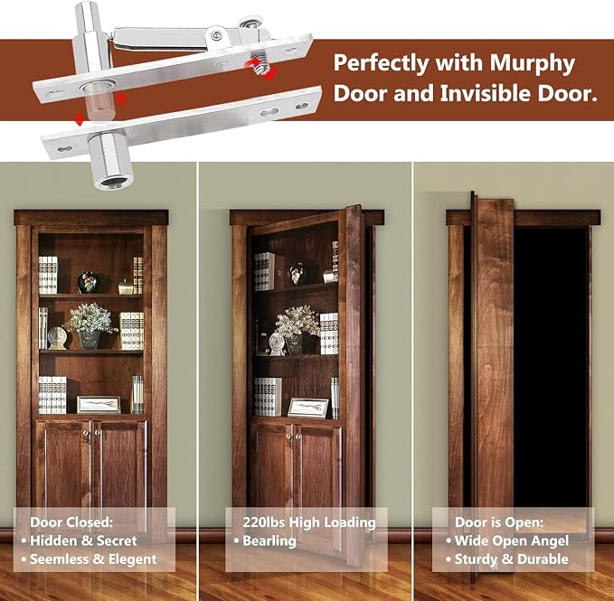 Heavy Duty Pivot Hinge Set - Image 4