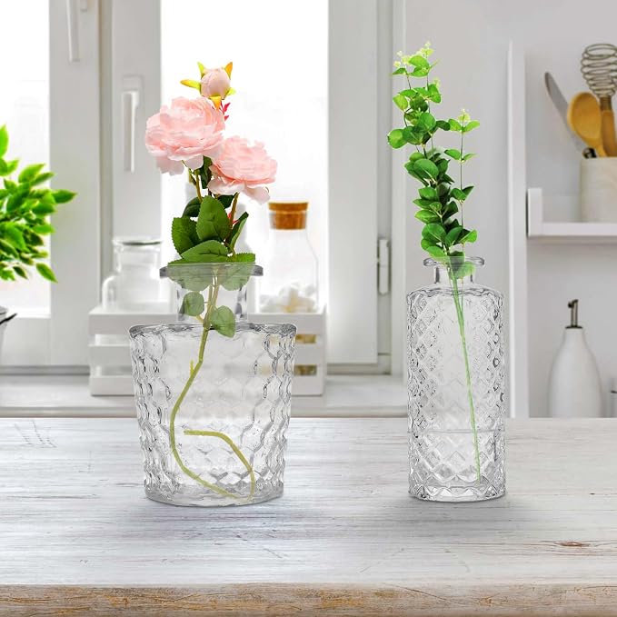 Mini Glass Bud Vases - Image 4
