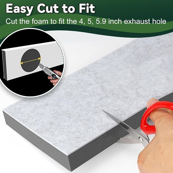 Flehomo Window AC Insulation Foam Panels - Image 7