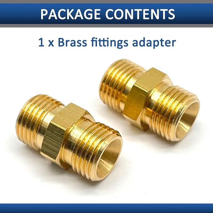 1 Pcs M16 x 1.5mm Male to M16 x 1.5mm Male Adapter, Welding Hose Coupler Adapte - Image 5