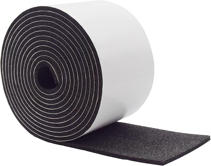 DOBTIM Pipe Insulation Foam Wrap Tape, Self Adhesive by DOBTIM