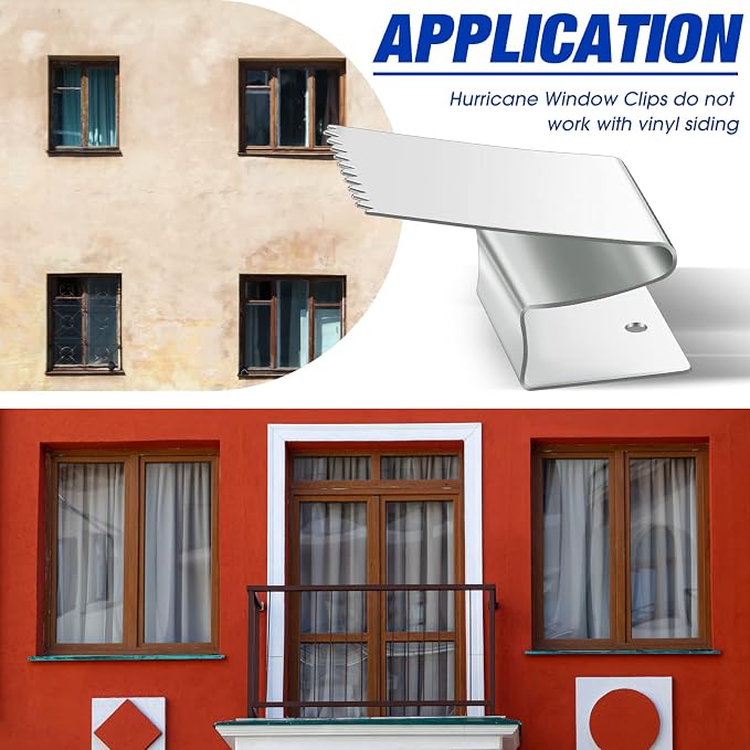Universal Hurricane Shutters for Windows Exterior, Window Clips, Hurricane - Image 6