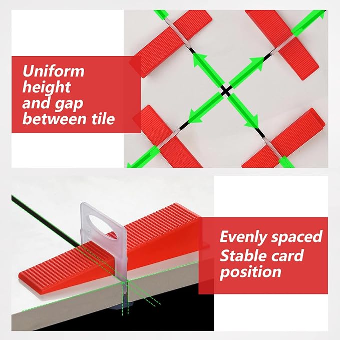Reusable Leveling Wedges, Reusable Tile Leveling System Wedges - Image 6
