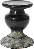 Creative Co-Op 2-Tone Sculptural Terracotta Pillar Candle Holder, Distressed by Unknown