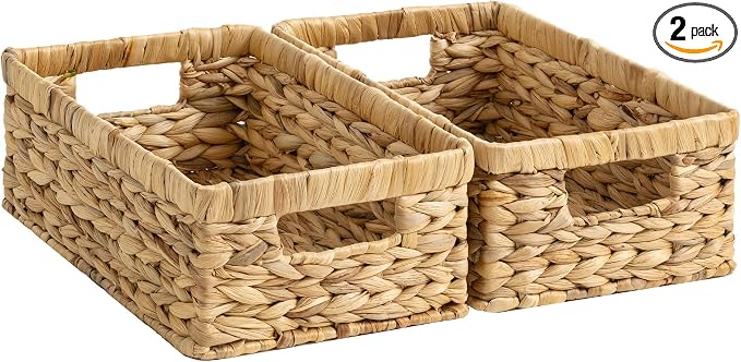 StorageWorks Wicker Storage Baskets by StorageWorks