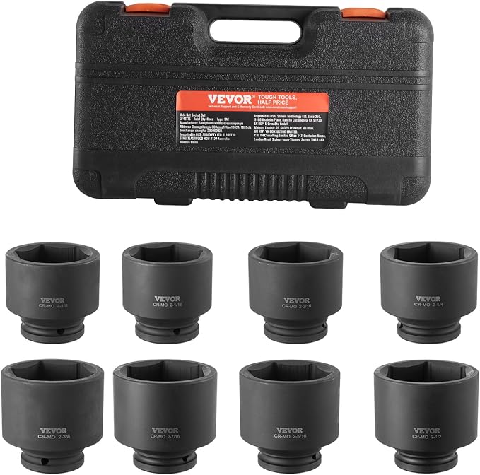 VEVOR Axle Nut Impact Socket Set by VEVOR