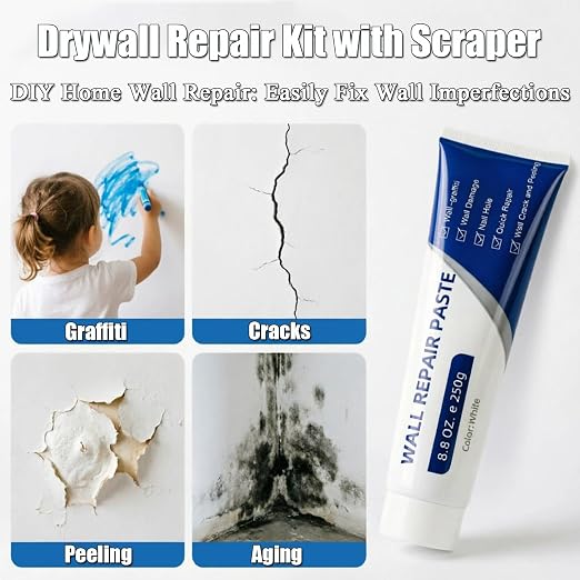 Practical and Versatile Wall Mending Tool Kit Including Sanding Sponge - Image 2