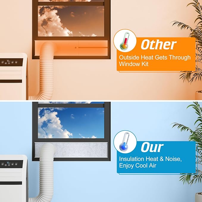 Daisypower Portable Air Conditioner Window Kit - Image 7
