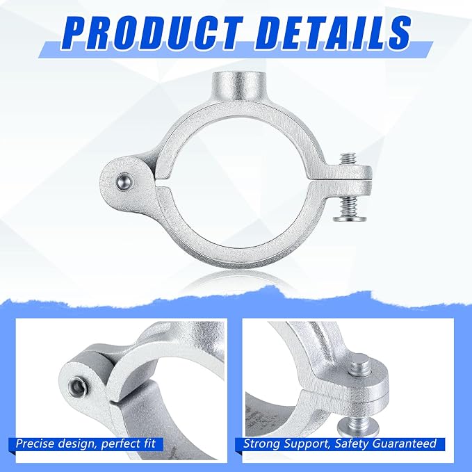1 Pack 1" Split Ring Pipe Hanger - Image 3