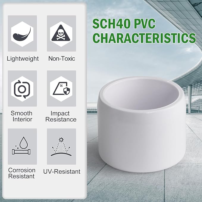 SCH40 PVC Cap 3/4 Inch - Image 5