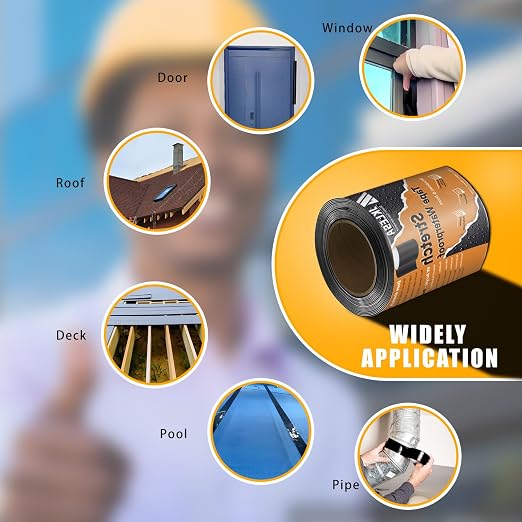 Stretch Tape for Windows & Doors, Weather Window Tape - Image 6