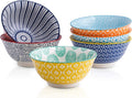 Selamica Porcelain Ice Cream Bowls Set of 6, Small Bowls, Ice Cream by Selamica
