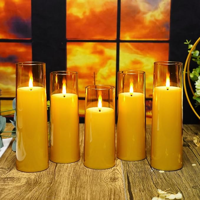 kakoya Flickering Flameless Candles Battery Operated - Image 5