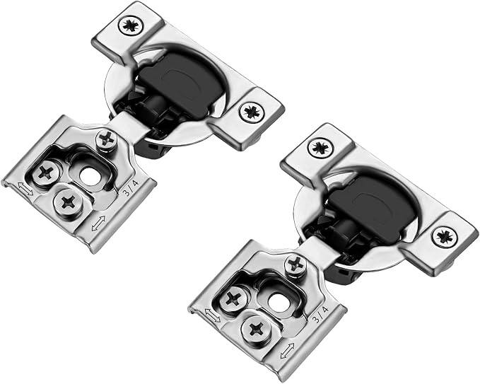 Soft Close Hinges for Kitchen Cabinet Hinges, 3/4 Inch Overlay, 20 Pack | 10 - Image 9