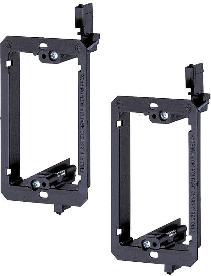 iMBAPrice LV1-2PK Single Gang Low Voltage Mounting Bracket by iMBAPrice