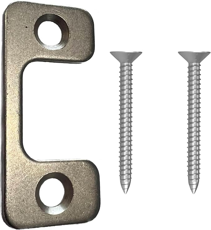 Adjustable Strike Plate for Exterior Doors by SmoothThrow