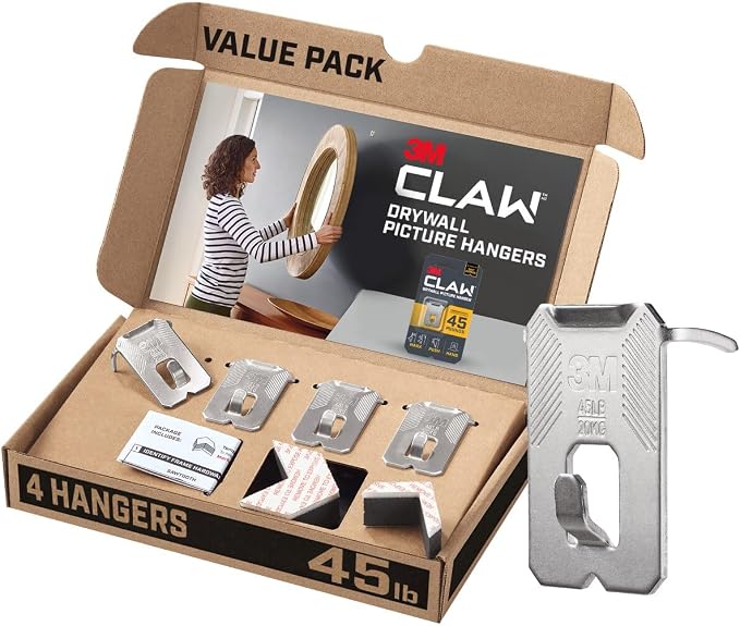 3M CLAW 45 lb. Drywall Picture Hanger by 3MCLAW%E2%84%A2