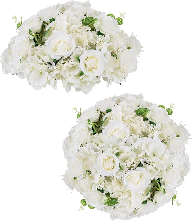 BLOSMON Fake Flower Balls Centerpieces by Blosmon