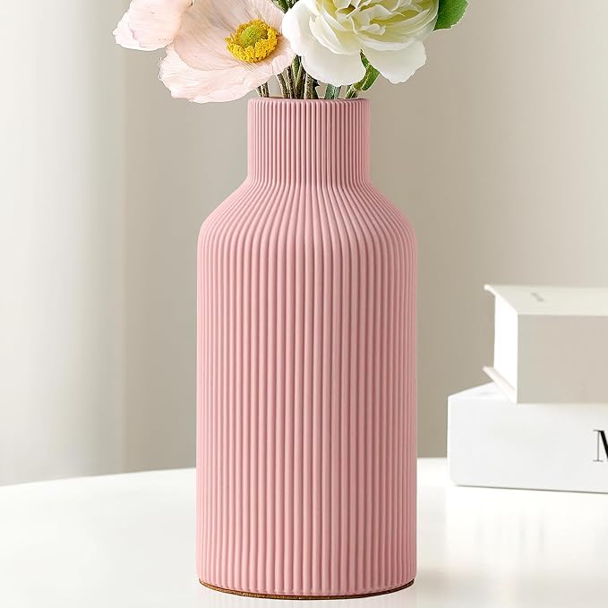 Mfacoy Ceramic Flower Vase, Minimalist Decor, Modern Home Decorative Vase by Mfacoyisalifestylebrand
