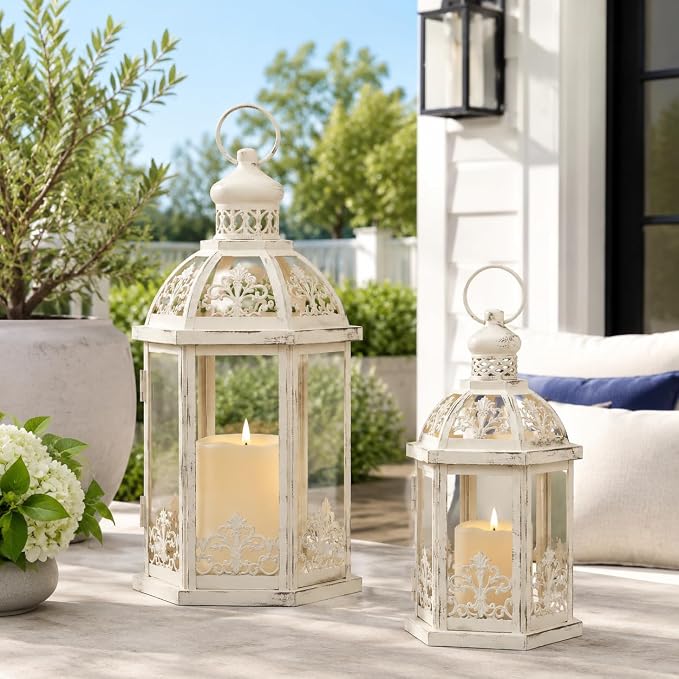 Lanterns Decorative Outdoor&Indoor, Candle Holder - Image 6