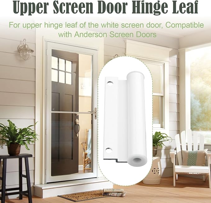 Upper Screen Door Hinge Leaf for Andersen Storm Door Hinge Replacement | - Image 5