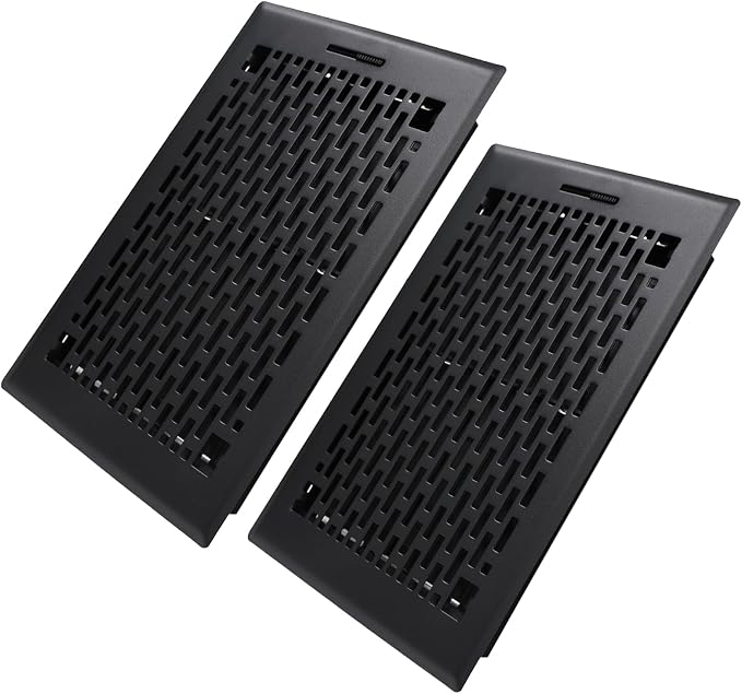 Howeall 6x10 Inches 2 Pack Heavy Duty Walkable Floor Register by Howeall