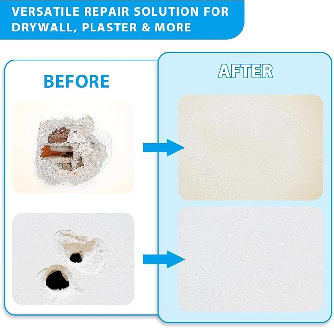 4-Pack 10x10 Inch Drywall Repair Patch Kit, Self-Adhesive Mesh - Image 5