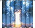 Tornado Lightning Blackout Curtains by StyleYourHomeLoveYourSpace