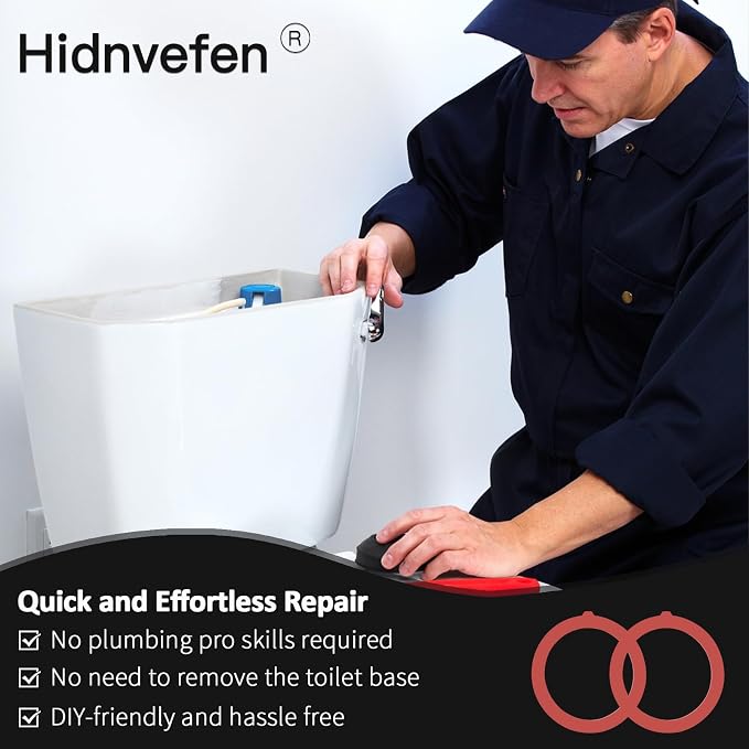 Flush Valve Seal for Kohler, Canister Flush Valve Toilet Tank Gasket - Image 3