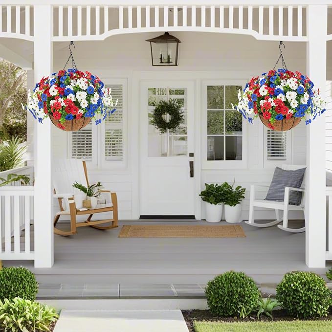 Hananona 2 Set Artificial Outdoor Flowers - Image 7