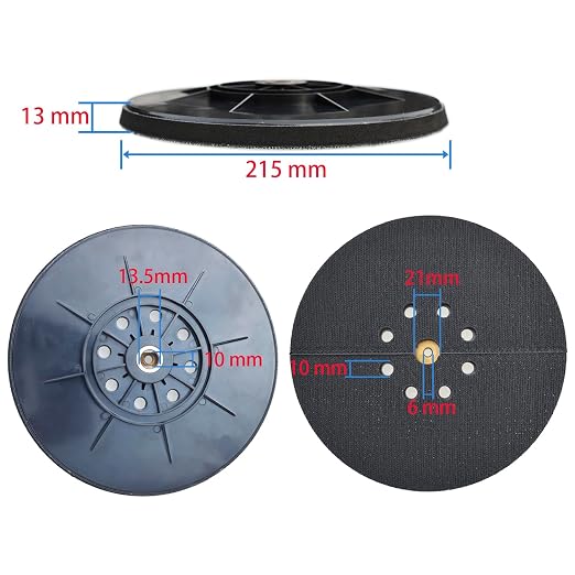 9 Inch Drywall Sanding Pad for Drywall Sander, 8 Holes for Dust Pickup - Image 5