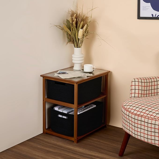 MiniArk Large Storage Baskets for Organizing, Baby Nursery, Toy Bins Box - Image 8