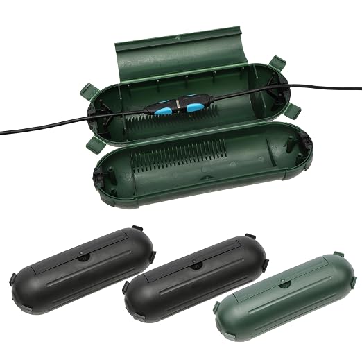 4-Pack Outdoor Extension Cord Safety Covers by Leirsdam
