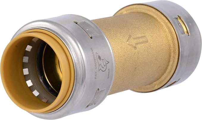 SharkBite Max 1 Inch Check Valve, Push to Connect Brass Plumbing Fitting by SharkBite