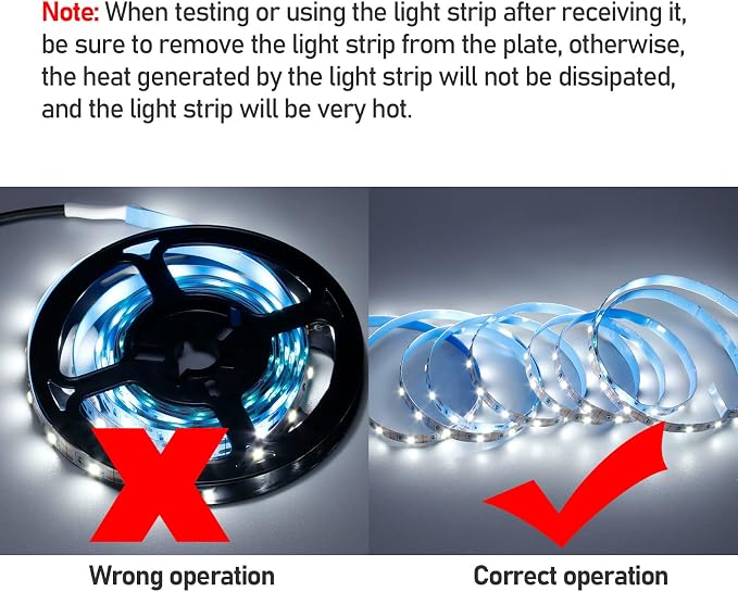 USB LED Strip Cool White 6000K 5V USB Powered 13.12ft/4M | 240LEDs Flexible - Image 5