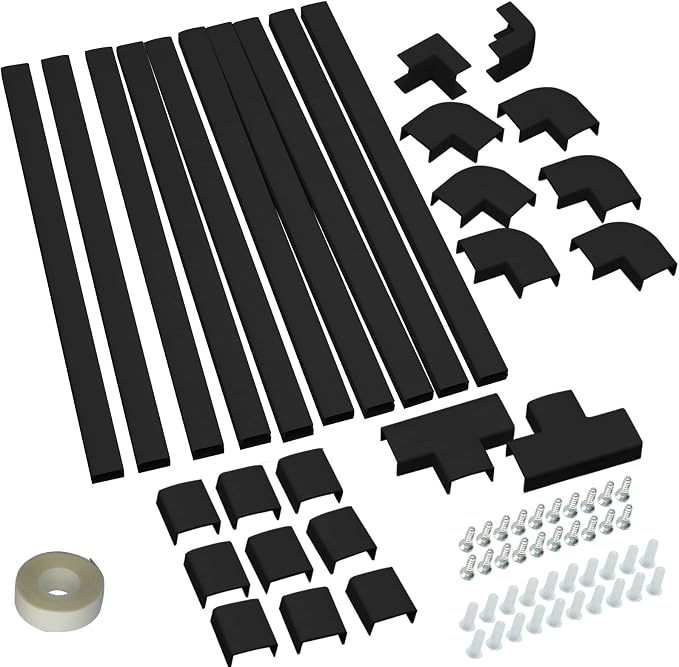 157" Cable Raceway Kit Cord Cover - Image 8