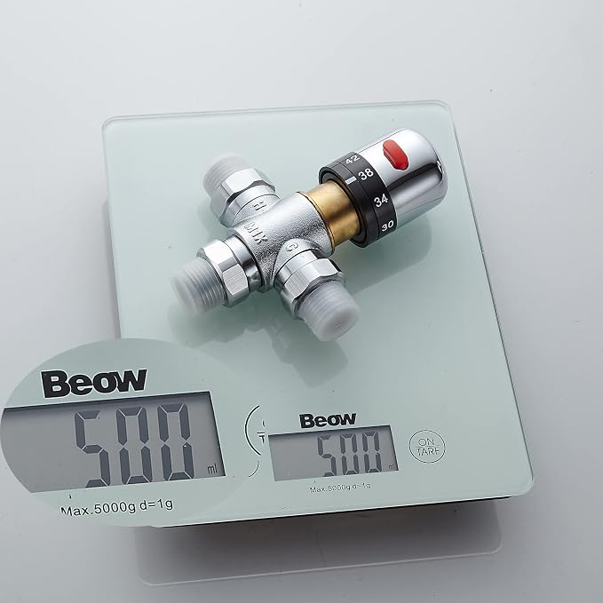 3 Way Thermostatic Water Mixing Valve DN15 Anti Scald Temperature Constant | - Image 5
