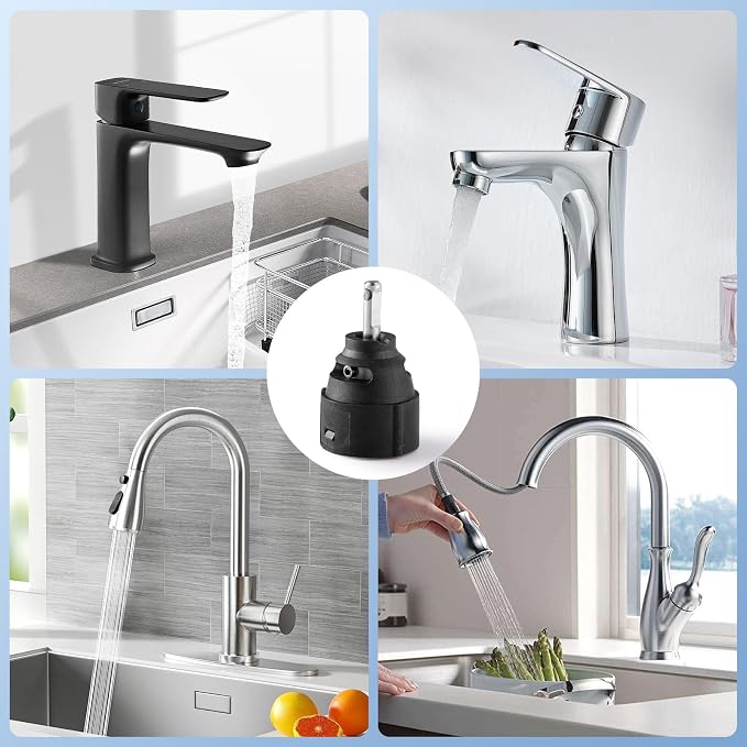 1255 Cartridge Replacement for Moen Single Handle Kitchen Lavatory Faucet - Image 7