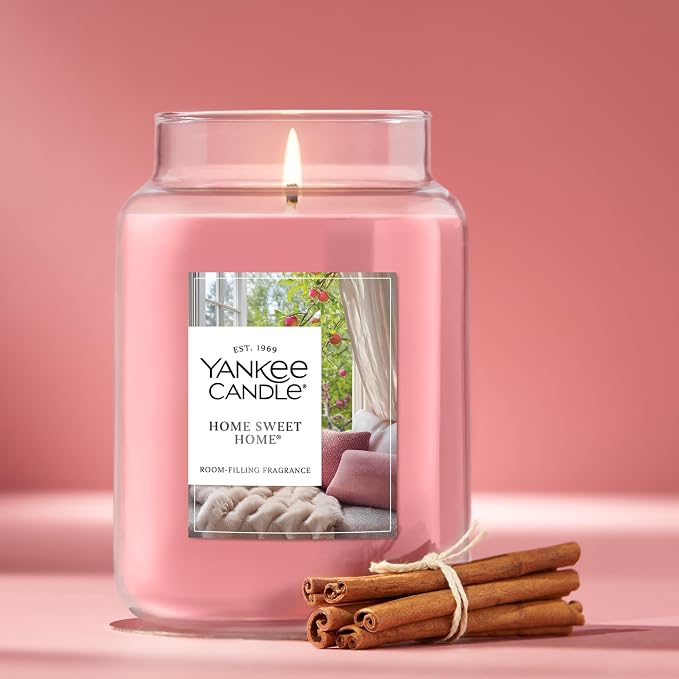 Yankee Candle Home Sweet Home Scented Candle, 22oz Large Jar - Image 4