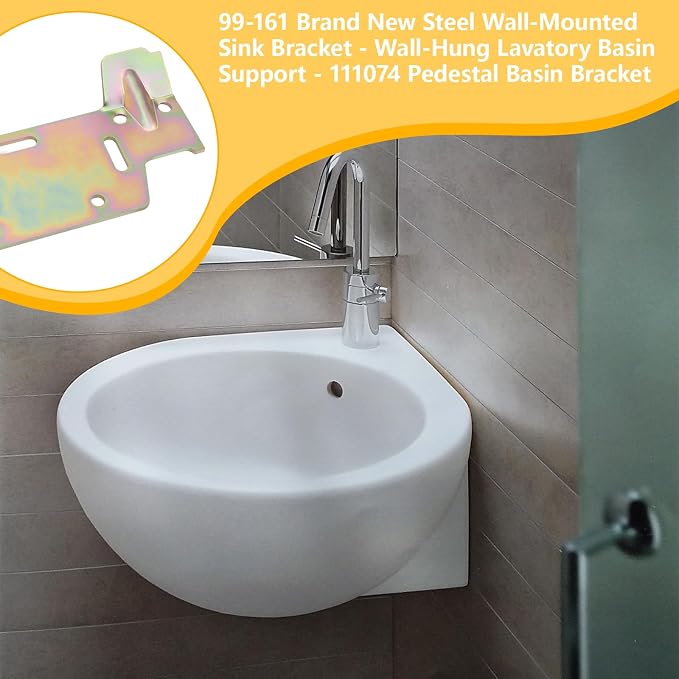 99-161 Wall Hung Sink Bracket, Compatible - Image 3