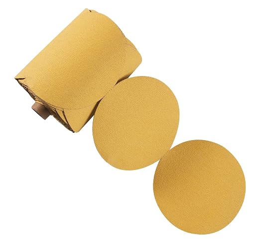 100 PCS 6 Inch PSA Sanding Discs 80 Grit Self Adhesive Sandpaper | Adhesive by Shawya