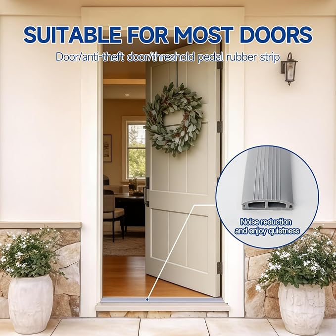 2 Pcs 36 Inch Vinyl Replacement Door Draft Stopper - Image 6