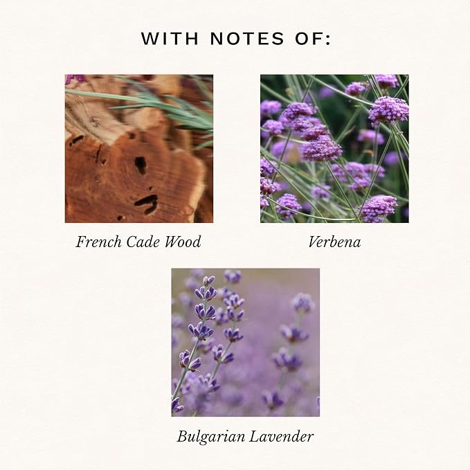 Voluspa French Cade Lavender Large Scented Candle Jar 18 Oz, 100 Hr Burn | - Image 3