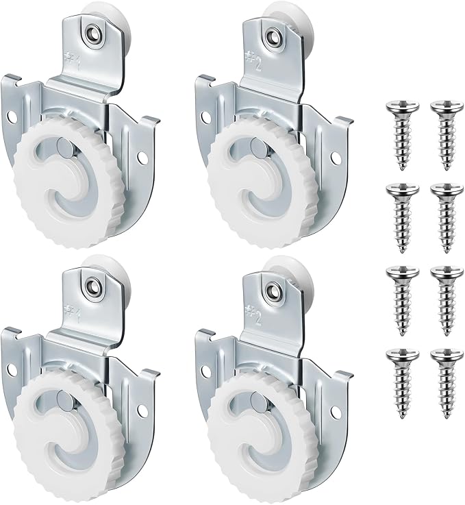 Yaocom 4 Pcs Sliding Closet Door Roller Kit by Yaocom