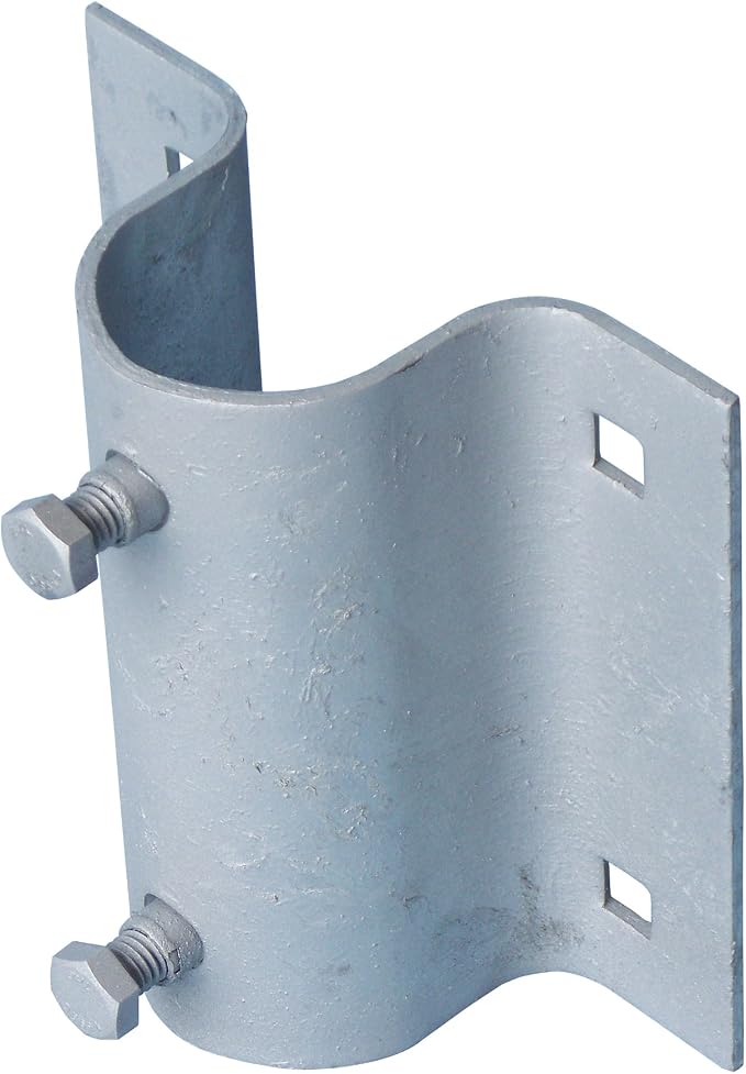 Dock Edge Stationary Dock Side Leg Holder, Galvanized, 5-7/8" x 5-1/4" by Dock+Edge