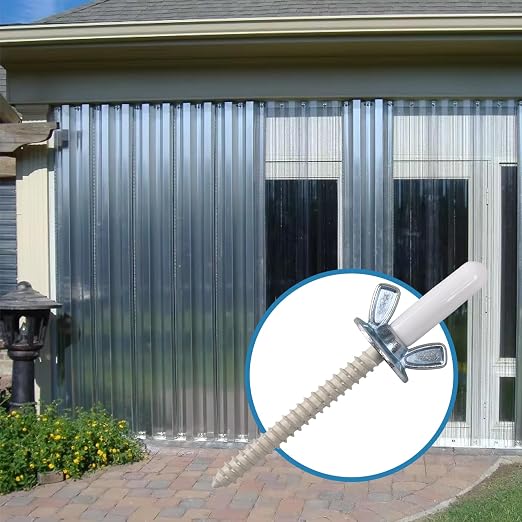 1/4"-20 x 2-1/4"Hurricane Anchor Kit-Hurricane Shutter Hardware Kit | - Image 8