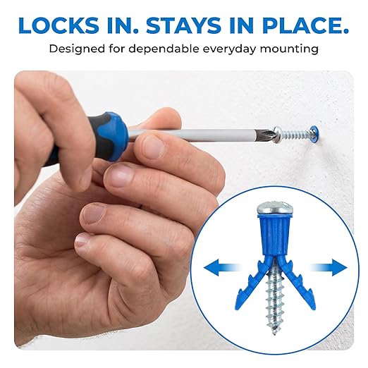 Qualihome Drywall Anchors and Screws Kit - Image 2
