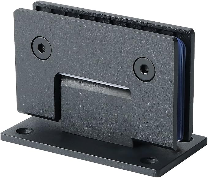 Alise Glass Shower Door Hinge, 90° Hinge by Alise