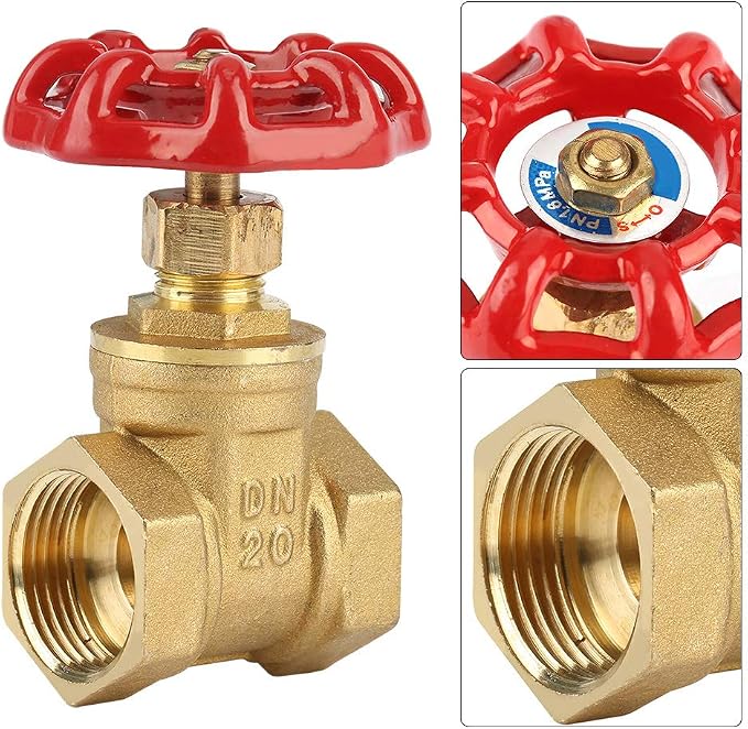 Brass Gate Valve, High Pressure 232PSI DN20 | Smooth s, Easy Usage, - Image 6