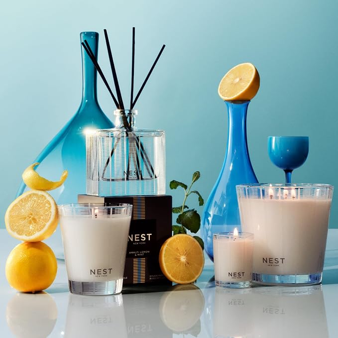 NEST New York Scented Classic Candle, Amalfi Lemon & Mint - Image 5